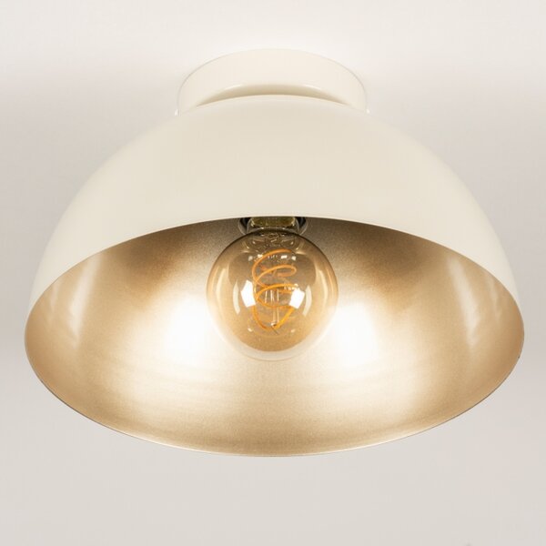 Stropní designové svítidlo do kuchyně Magna 30 Taupe and Gold (LMD)