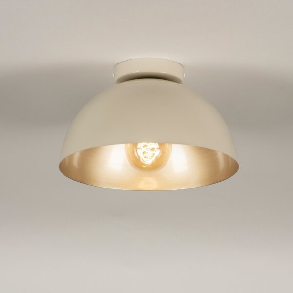 Stropní designové svítidlo do kuchyně Magna 30 Taupe and Gold (LMD)