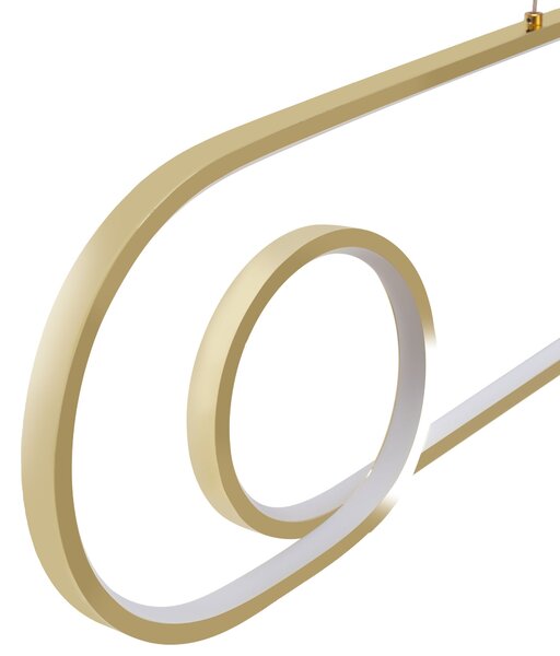 Toolight - LED závěsné svítidlo APP809-CP GOLD, zlatá, OSW-09850