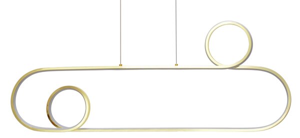 Toolight - LED závěsné svítidlo APP809-CP GOLD, zlatá, OSW-09850