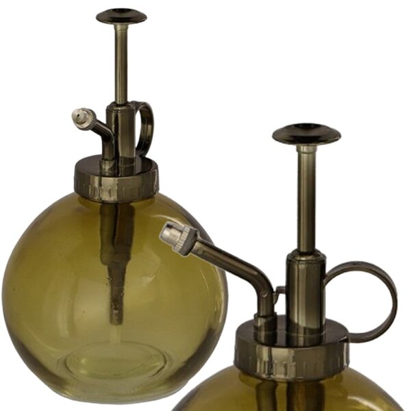 Skleněný rozprašovač Retro, 0,4 l, zelená