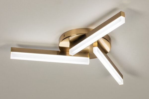 Stropní koupelnové LED svítidlo Cicognino Gold (LMD)