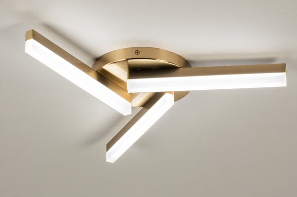 Stropní koupelnové LED svítidlo Cicognino Gold (LMD)