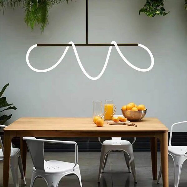 Toolight - LED závěsné svítidlo APP856-CP, černá, OSW-04031