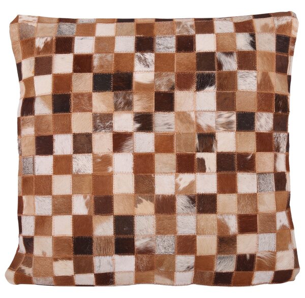 Kožený polštář s výplní Enrico 1 - 60*60 cm - Collectione