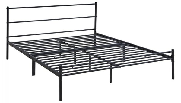 Kovová postel s rámem Bengrio 0501, Rozměr postele: 180x200, Barva: Černá Mirjan24 5903211308277