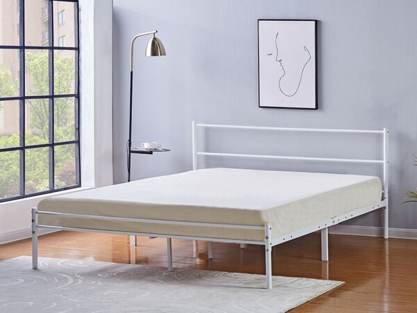 Kovová postel s rámem Bengrio 0501, Rozměr postele: 180x200, Barva: Černá Mirjan24 5903211308277
