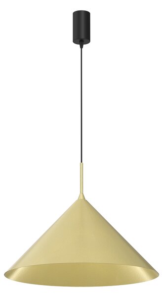 Závěsné svítidlo Capital, 1x zlaté kovové stínítko, (fi 46cm), b