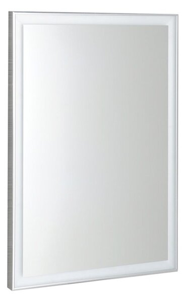LUMINAR zrcadlo v rámu s LED osvětlením 600x800mm, chrom NL557