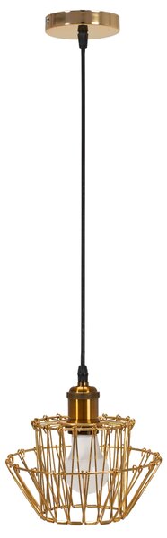 Toolight Závěsné stropní svítidlo APP942-1CP Set 36 cm zlatá
