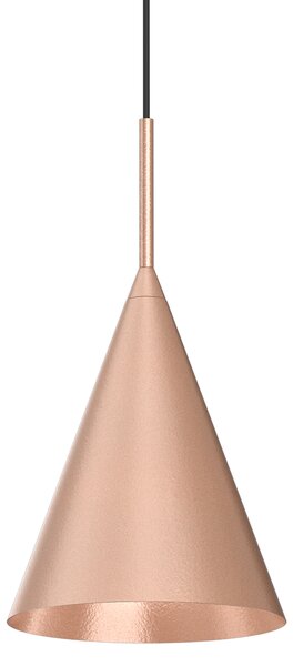 Závěsné svítidlo Capital, 1x měděné kovové stínítko, (fi 17cm), b
