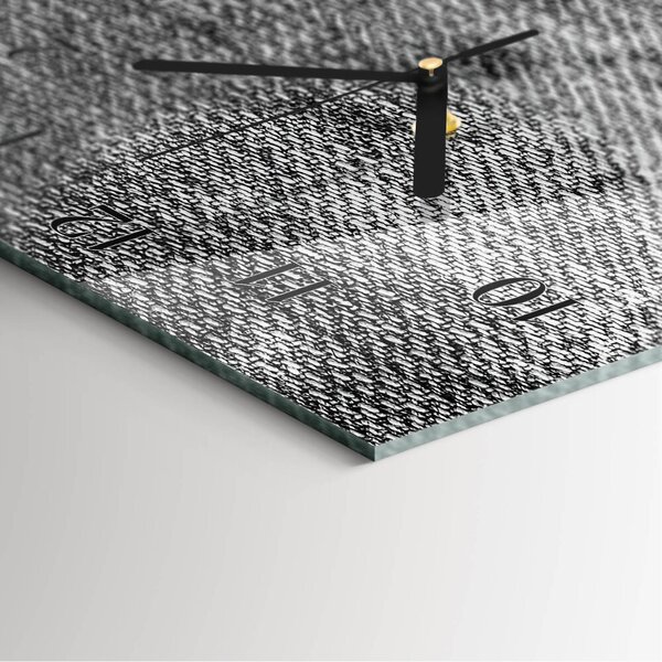 Skleněné hodiny vertikální Materiál zsppc-30x60-00173127