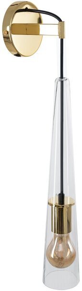 Toolight - Nástěnné svítidlo E27 60W APP896-1W, zlatá, OSW-06890