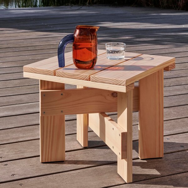 HAY Zahradní stolek Crate Low Small, Iron Red