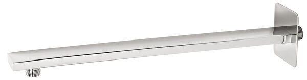 Novaservis - Rameno pevné sprchy hranaté ze zdi 400 mm chrom, RAM405,0