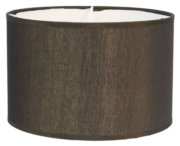 Zlatohnědé textilní stínidlo na lampu Godard - Ø 37*20 cm
