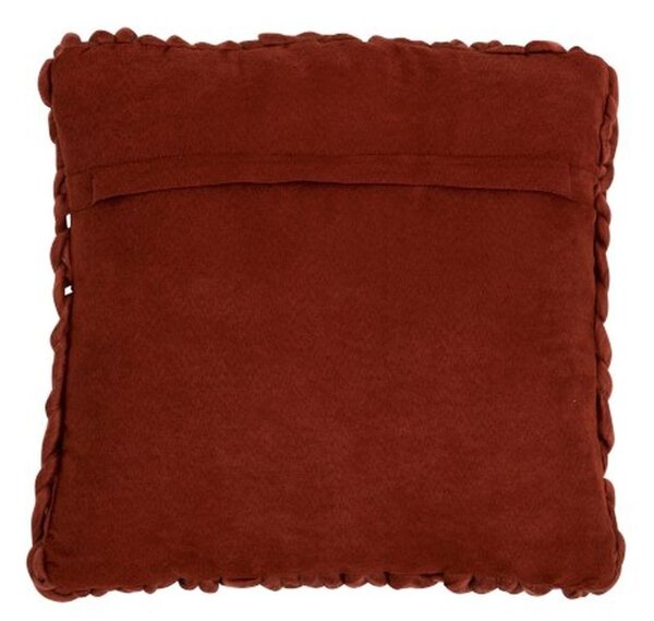 Pletený vínový polštář Tricot - 40*40 cm - J-Line by Jolipa