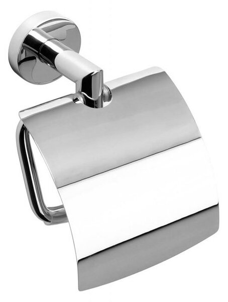 X-ROUND držák toaletního papíru s krytem, chrom (104212012) XR702