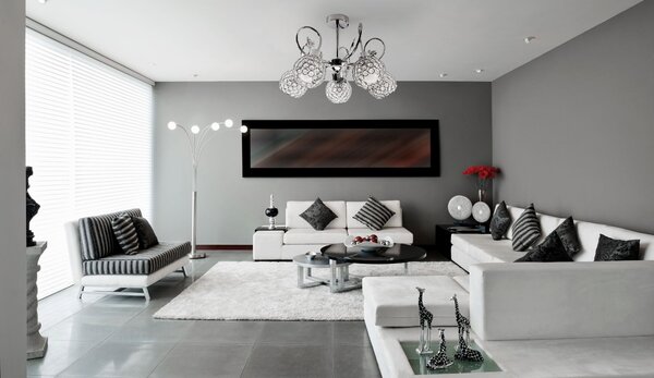 Toolight - Křišťálová stropní svítilna 5xE27 60W 300750, chromová, OSW-05688