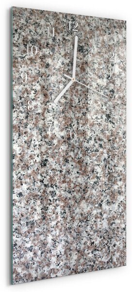 Skleněné hodiny vertikální Grafit zsppb-30x60-00092758