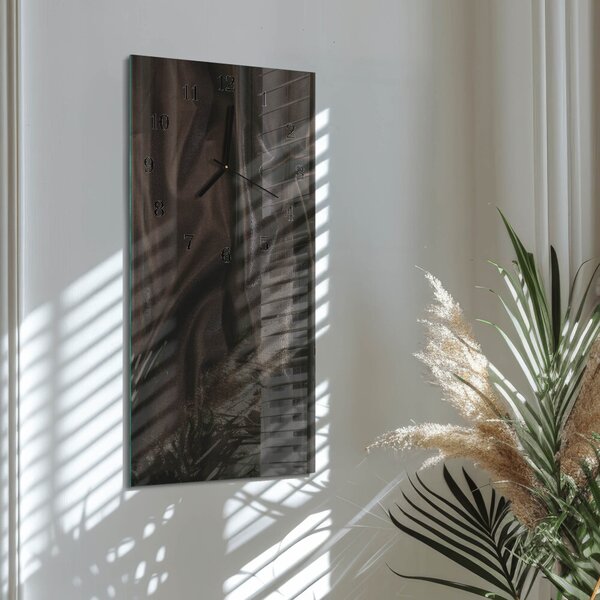 Skleněné hodiny vertikální Samet zsppc-30x60-00183188
