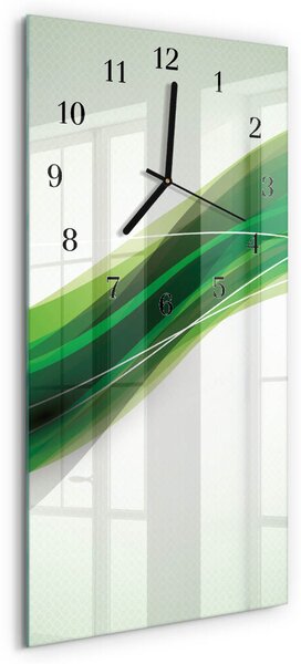 Skleněné hodiny vertikální Abstrakce zsppc-30x60-00176181
