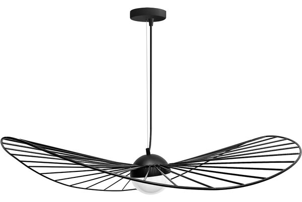 Toolight - LED závěsné lamelové svítidlo 60cm APP210-3CPR, černá, OSW-08475