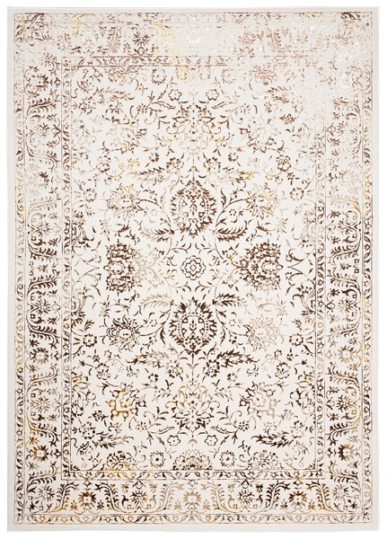 Makro Abra Kusový koberec GOLDEN MZ45J Klasický Moderní krémový Rozměr: 80x150 cm