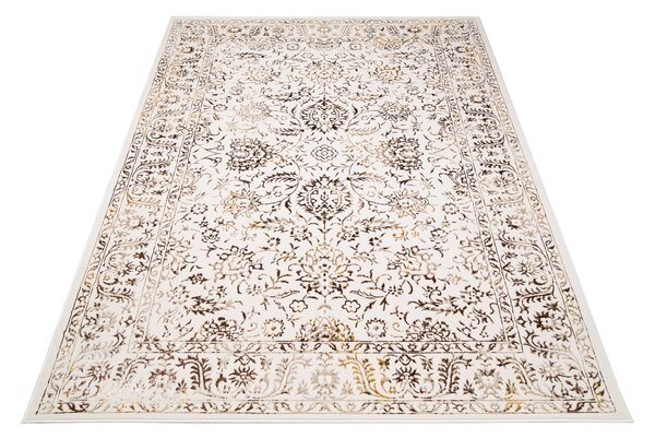 Makro Abra Kusový koberec GOLDEN MZ45J Klasický Moderní krémový Rozměr: 80x150 cm
