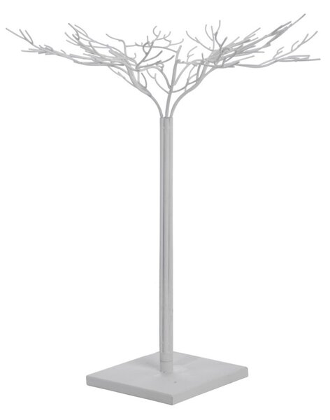 Bílý kovový dekorativní strom Leonois M - Ø 62*80 cm