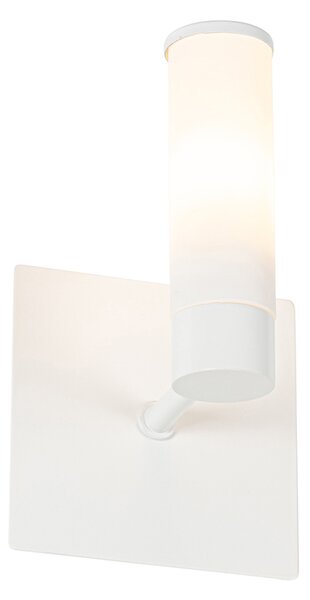 Moderní nástěnná lampa do koupelny bílá IP44 - Bath