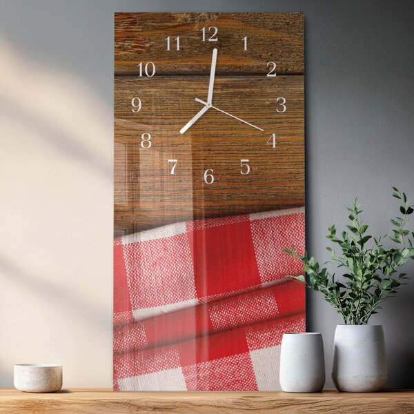 Skleněné hodiny vertikální Tabulka zsppb-30x60-00089773
