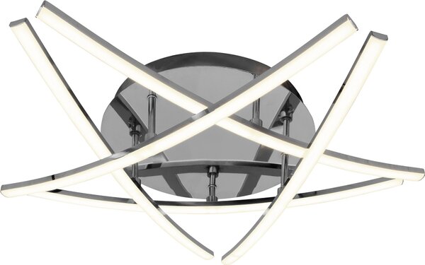 Toolight - Moderní stropní LED svítilna APP399-C, chrom, OSW-06915