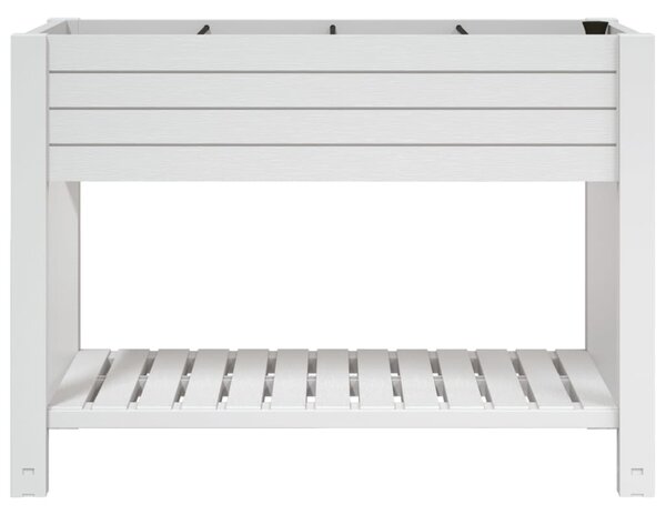 Zahradní vyvýšený záhon bílý 110 x 45 x 79 cm polypropylen