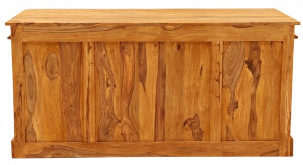 Psací stůl Jali 160x80x76 z indického masivu palisandr