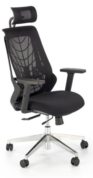 Kancelářská židle GERONIMO, 66x115-125x67, černá
