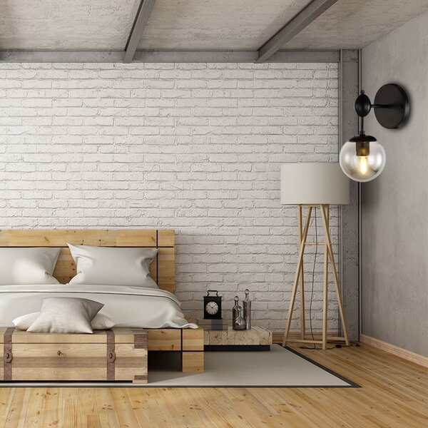 Toolight Nástěnné svítidlo Qata APP750-1W Černé