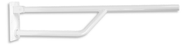 Novaservis - Úchyt jednoduchý sklopný 826 mm bílý, R66800,11