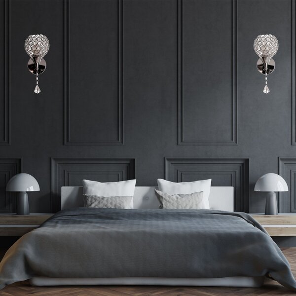 Toolight - Nástěnné svítidlo ve stylu LOFT 1xE27, chromová, OSW-08480