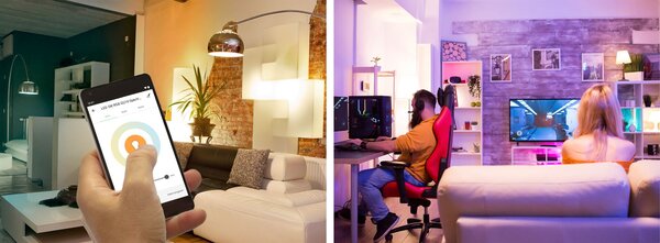 Toolight - SMART LED pásek ,17W, RGB barvy nastavitelné přes WIFI + napájecí adaptér, OSW-01511