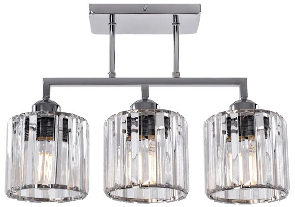 Toolight - Stropní svítidlo GLAMOUR 3xE27 392228, chromová, OSW-09685