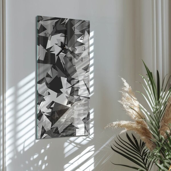 Skleněné hodiny vertikální Vzor zsppc-30x60-00176800