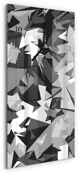 Skleněné hodiny vertikální Vzor zsppc-30x60-00176800