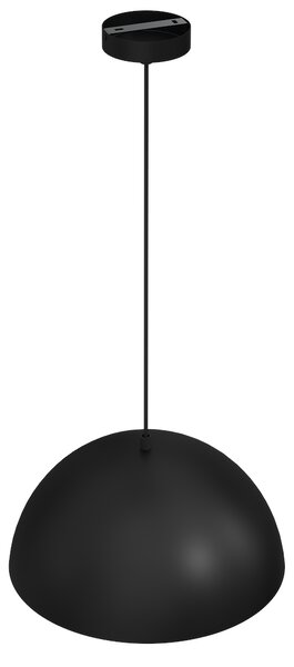 Závěsné svítidlo Beta, 1x zlaté/černé kovové stínítko, (fi 35cm), b