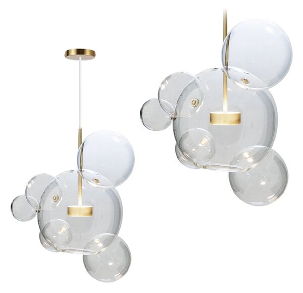 Toolight - LED stropní lampa 5W APP650-CP, zlatá, OSW-08198