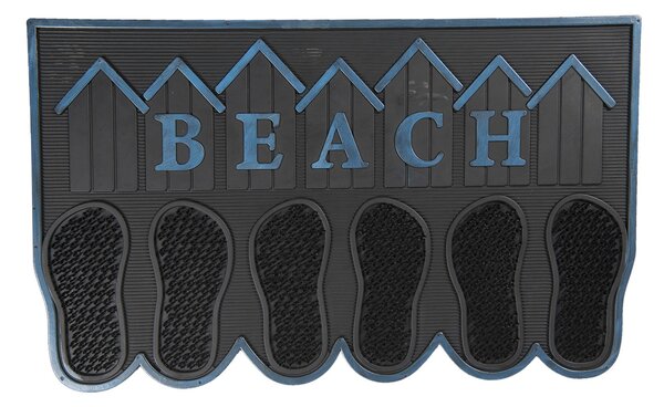 Gumová rohožka před dveře Beach - 75*45*1 cm