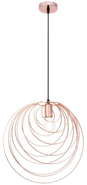 Toolight - Moderní stropní lampa APP427-1CP, růžové zlato, OSW-00559