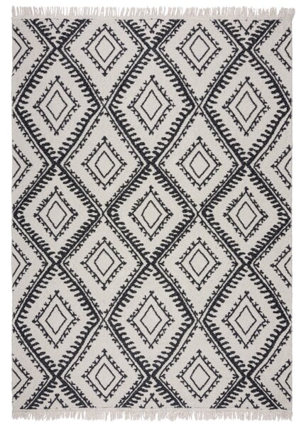 Flair Rugs koberce Kusový koberec Deuce Alix Recycled Rug Monochrome/Black ROZMĚR: 120x170