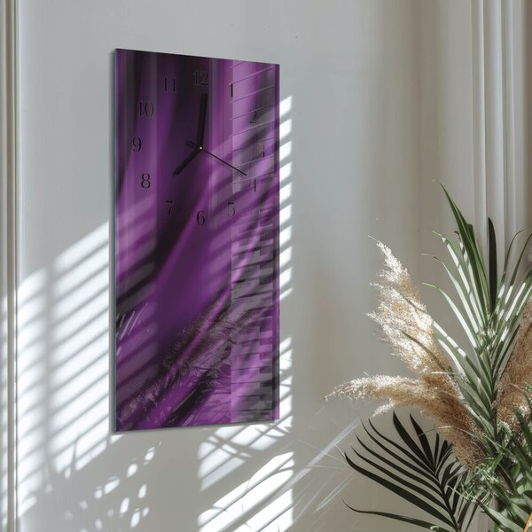 Skleněné hodiny vertikální Abstrakce zsppc-30x60-00176068