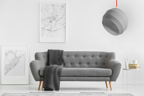 Toolight Závěsná stropní lampa s kuličkou APP382-1CP